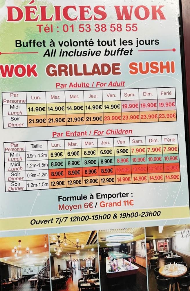 Délices Wok - Menu Image 1