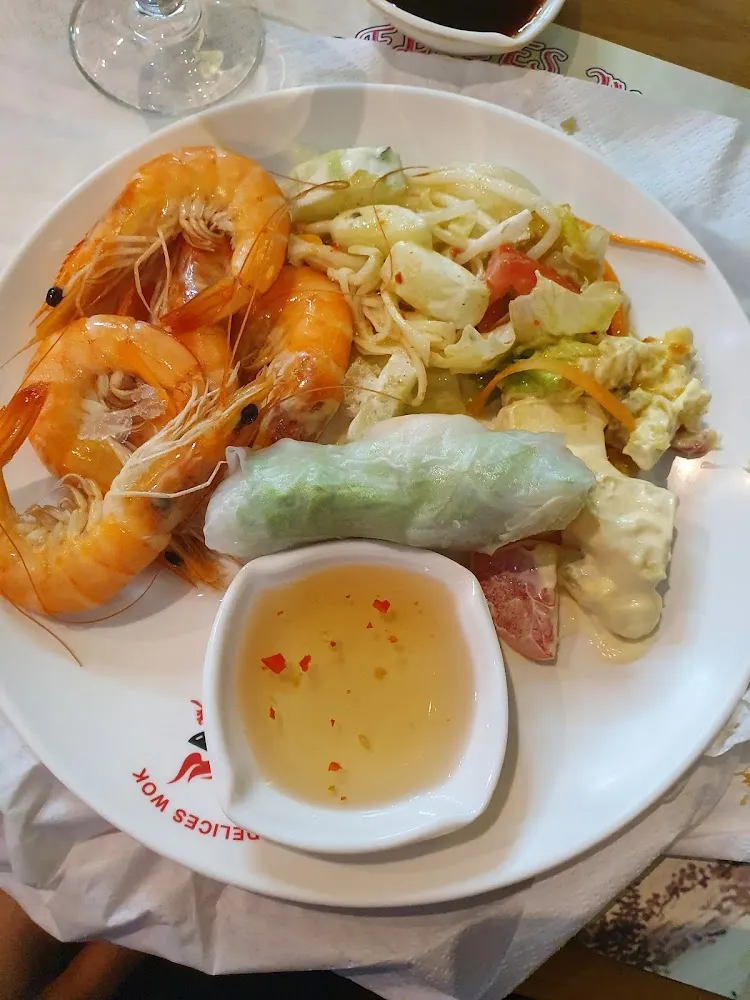 Salade Et Crevettes